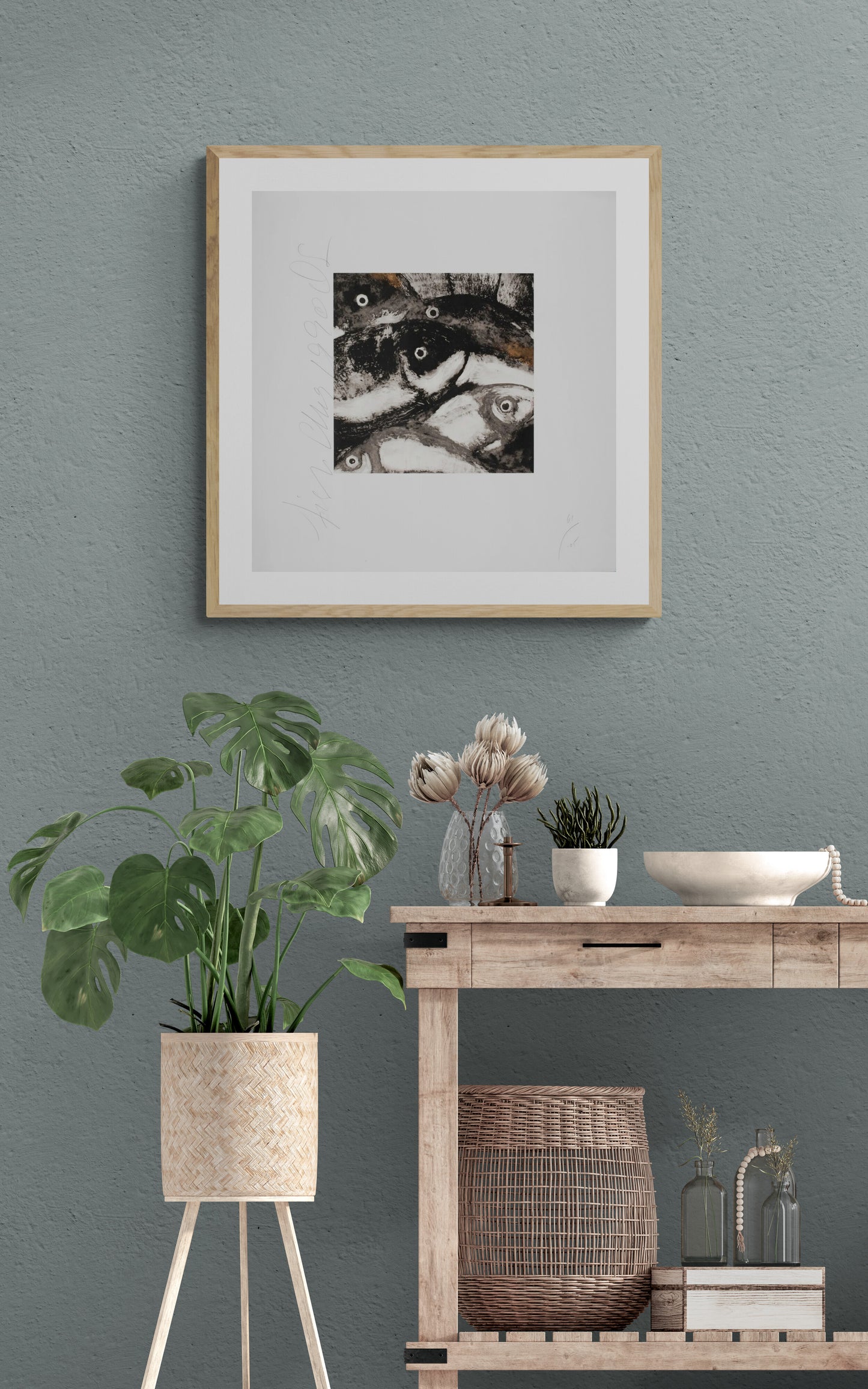 Donald Sultan 'Fish' (from Fruit and Flowers)