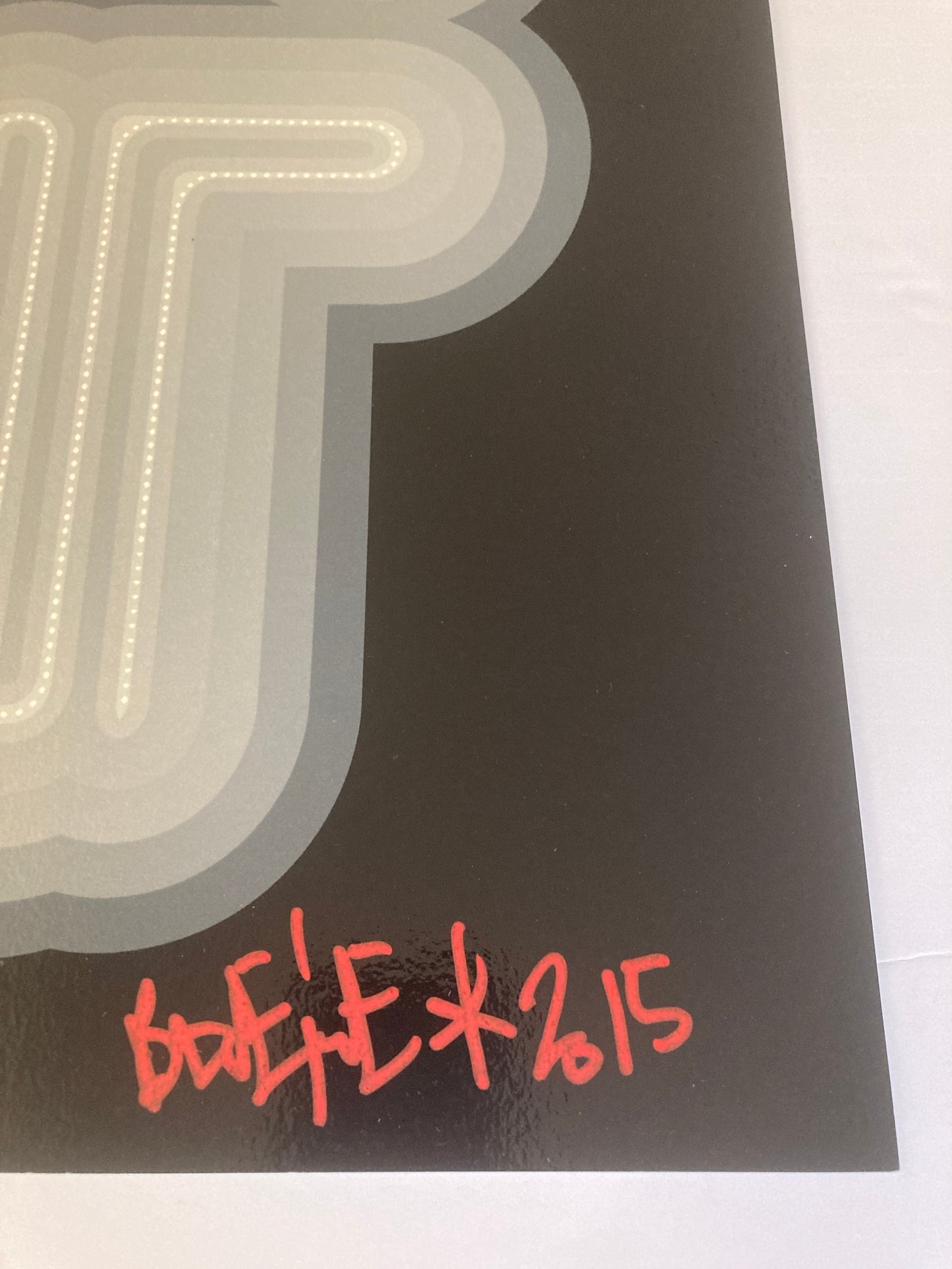 Ben Eine 'Modern Art' Signed, Limited Edition Print