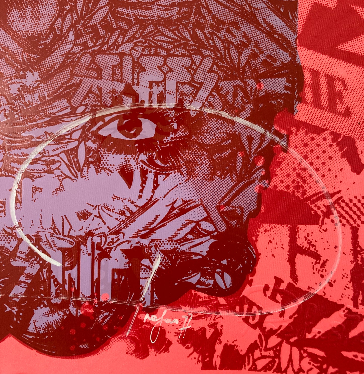 SOLD Prefab77 'Let in Reign (Vicious Pink II)'