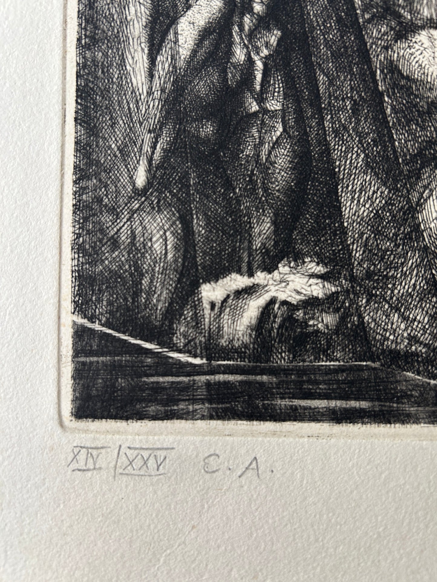 Ernst Fuchs 'Die Geburt der Venus (The Birth of Venus)' etching