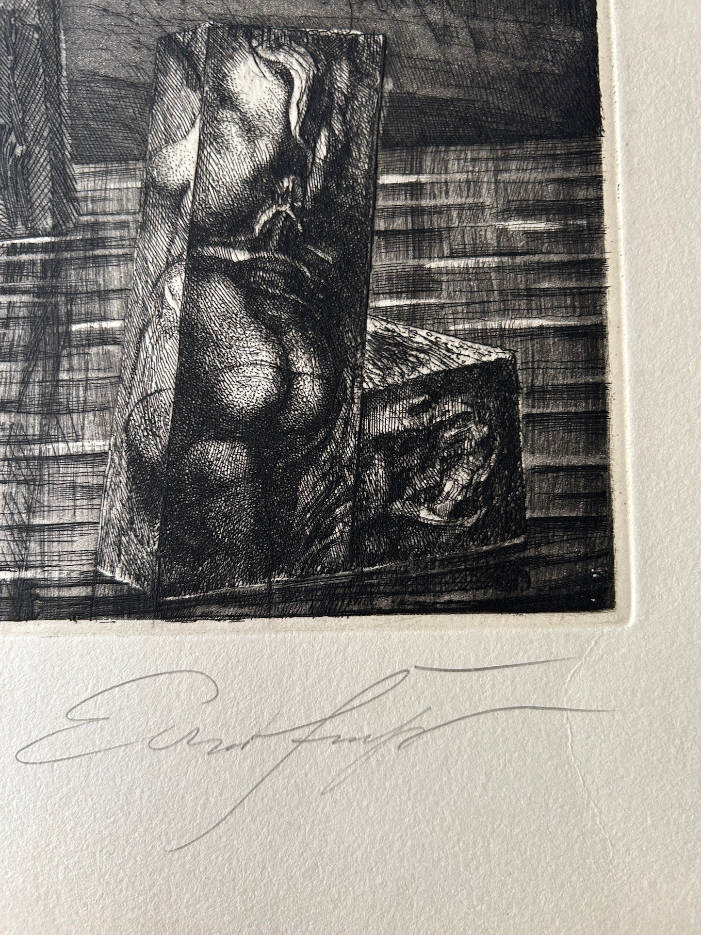 Ernst Fuchs 'Die Geburt der Venus (The Birth of Venus)' etching