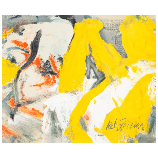 Willem de Kooning 'The Man and the Big Blond'