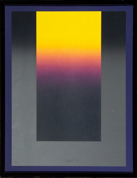 Larry Bell from 'In Barcelona series' print