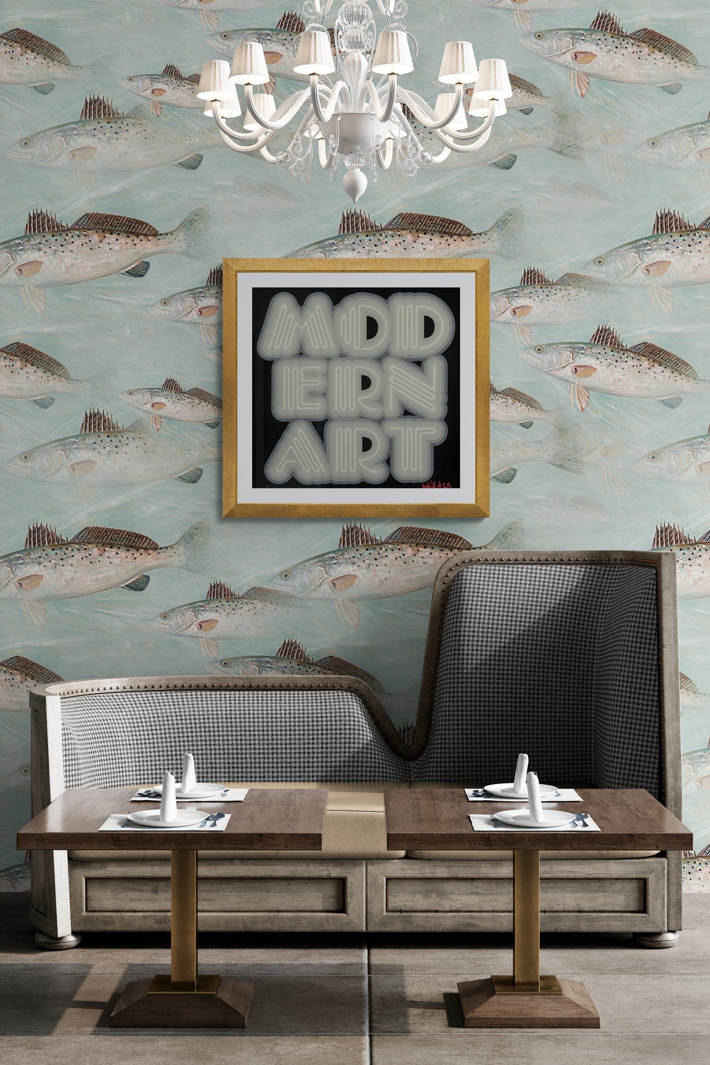 Ben Eine 'Modern Art' Signed, Limited Edition Print