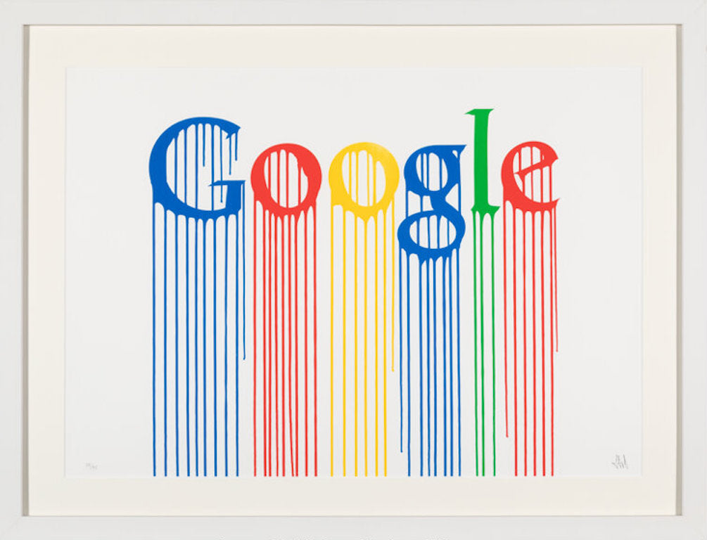 Zev 'Liquidated Google' Limited Edition, Signed Print