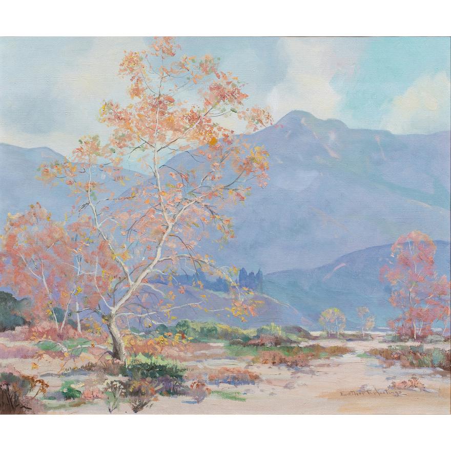 Esther Eddy Hasting 'Whispers of Autumn Light' Painting