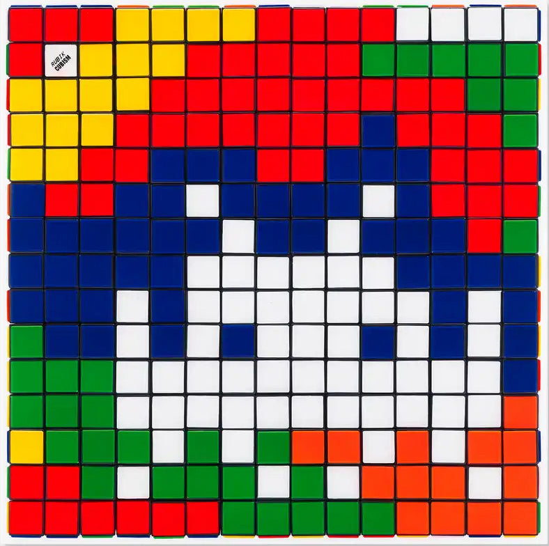 Invader 'Rubik Camouflage'