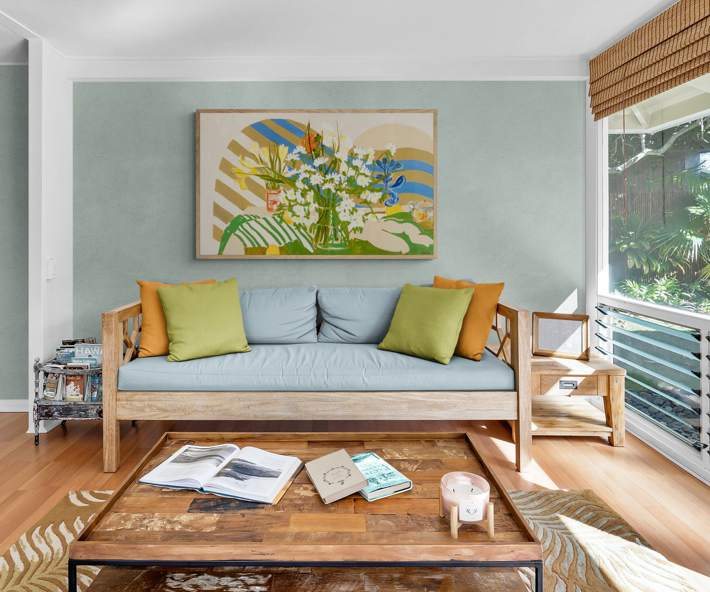 Viola Frey Floral Still Life Painting