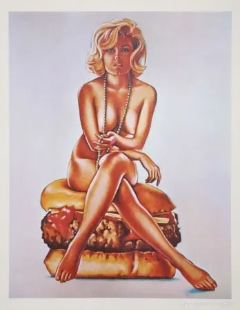 Mel Ramos 'Virnaburger'