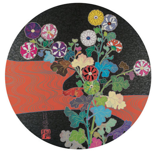 Takashi Murakami 'Flowers Blooming in the Isle of the Dead'