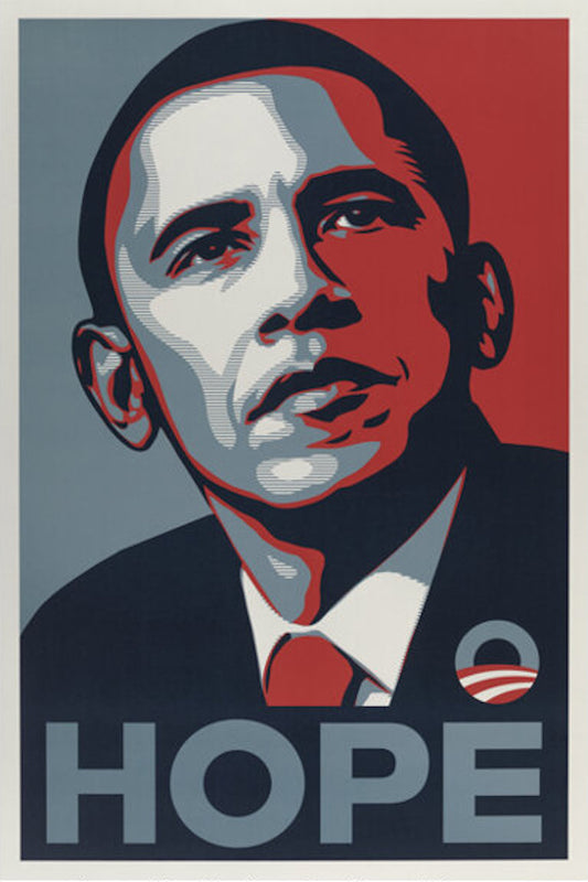 Shepard Fairey 'Hope' Obama - SOLD