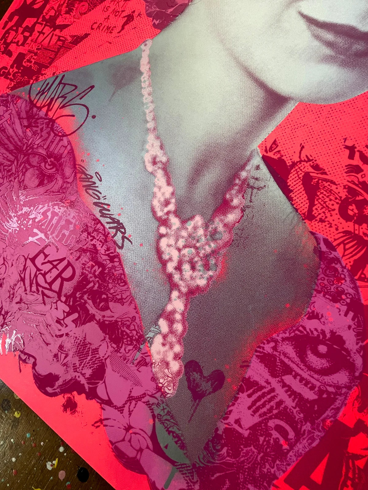 SOLD Prefab77 'Let in Reign (Vicious Pink II)'