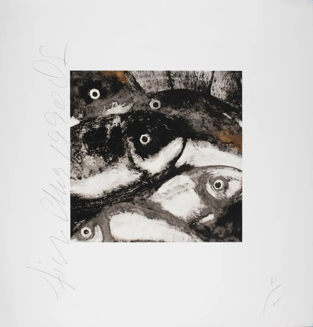 Donald Sultan 'Fish' (from Fruit and Flowers)