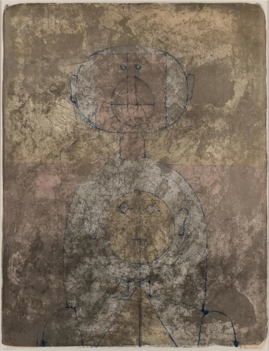 Rufino Tamayo 'Deux Tetes' Signed Print