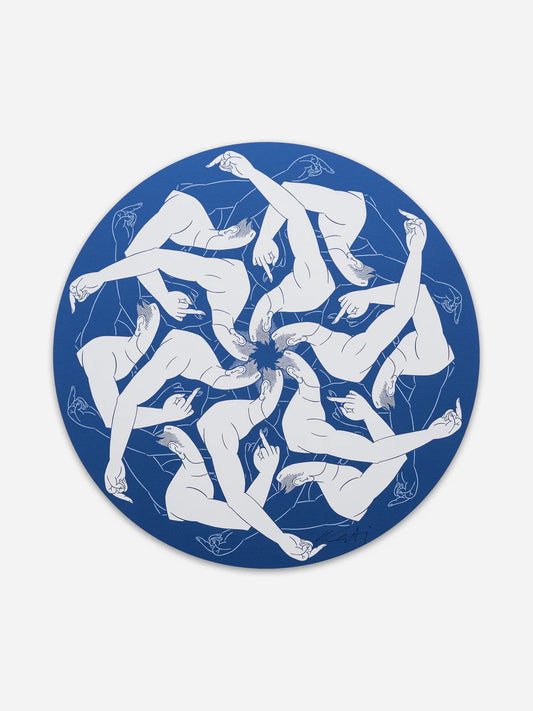Ai Weiwei 'Circle in Blue' Limited Edition Print, 2024