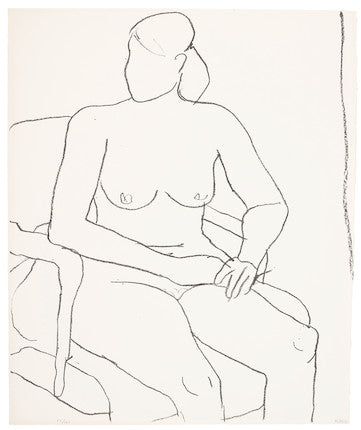 Richard Diebenkorn 'Seated Nude'