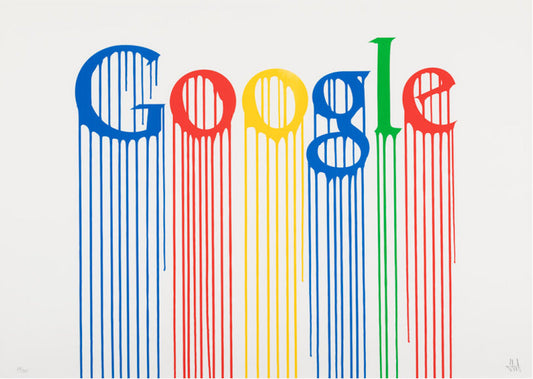 Zev 'Liquidated Google' Limited Edition, Signed Print