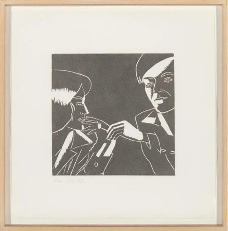 Alex Katz 'Untitled (Carter and Phyllis)'