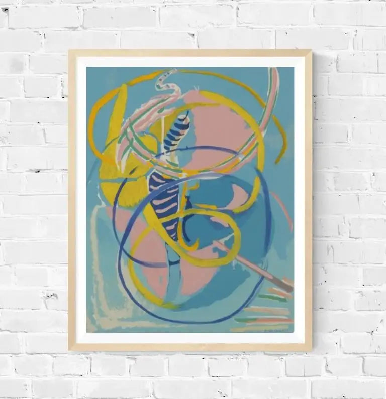 Andre Lanskoy Abstract Signed Print