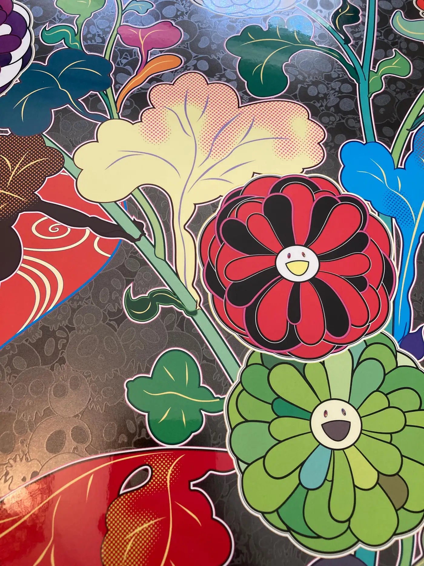 Takashi Murakami 'Flowers Blooming in the Isle of the Dead'